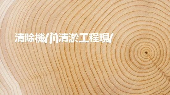 清除機(jī)清淤工程現(xiàn)代化技術(shù)與管理實(shí)踐：關(guān)鍵步驟刨析
