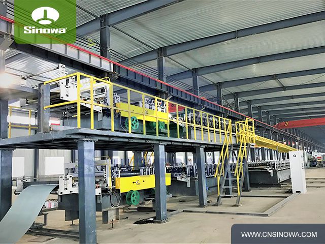 pu sandwich panel machine